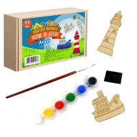 Набір для розпису по дереву Магніти: Мрія моряка Умняшка РД-010