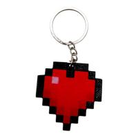 Брелок 3d друк Minecraft: Heart Cliker MIC KCHN111