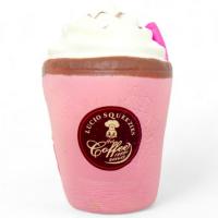Сквіш антистрес Стаканчик кави, рожевий MIC SM1441