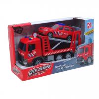 Набір Евакуатор з машинкою інерційний, озвучений, зі світлом RUI JIA RJ005A