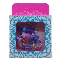 Набір дитячих прикрас 2в1 Аметист MIC B4345