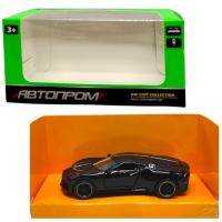 Машинка металева АВТОПРОМ 1:43, BUGATTI (ЧОРНА) Автопром AP43100