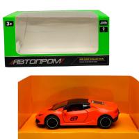 Машинка металева АВТОПРОМ. LAMBO (ПОМАРАНЧЕВА) Автопром AP43101