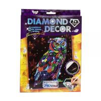 Набір для творчості Diamond Decor: Діамантова сова Dankotoys DD-01-09