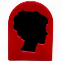 Фарба суха (крейда) для волосся, червоний MIC HBF001