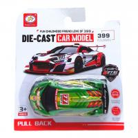 Іграшкова машинка металева, інерційна (зелена) 399 Toys QH148638