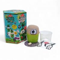 Набір креативної творчості Grass Monsters Head (укр) Dankotoys GMH-01-07U