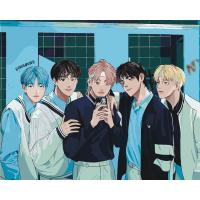 Картина по номерах K-Pop: TXT 40x50 см Origami LW3290