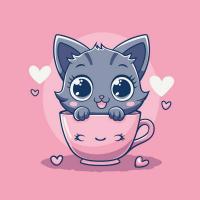 Картина за номерами "Пухнастий чайочок" ©arttem_illustration 15654-AC 30х30 см