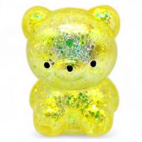 Антистрес жуйка-тягучка Ведмедик 6 см (жовтий) MIC MS-24-11-83