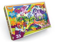 Пазли Єдиноріжки (35 елементів), вид 4 Dankotoys S35-10-01,02,03,04...16