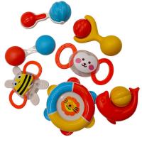 Набір брязкалець в кульку 7 шт. р.28x24 см YG Toys D292