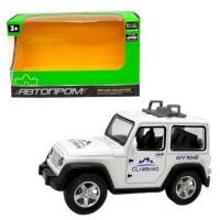 Машинка металева АВТОПРОМ ДЖИП (БІЛИЙ) Автопром AP7439
