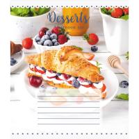 Зошит для школярів "Десерт" 018-590546L-1 у лінію, 18 аркушів