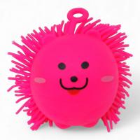 Антистрес-світяшка Їжачок (7 см), малиновий MIC KA-23-612