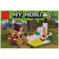 Конструктор дитячий "Minecraft" 66117-7, 38 деталей