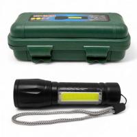 Ліхтарик світлодіодний (акумулятор, USB, пластиковий корпус, в коробці) MIC BL-512