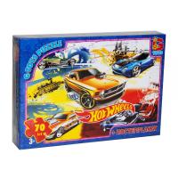 Пазли Hot Wheels: машини, 70 елементів Gtoys FW704