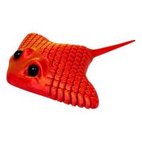 Іграшка рухлива 3D Скат (КОРАЛОВИЙ) 10 см MIC 05-43186