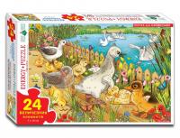 Гра - пазл Гидке каченя 24 елемента Київська фабрика іграшок 82159
