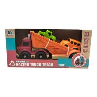 Транспортний набір: Вантажівка з 2 машинками (ВИД 3) MINGGE TOYS 6618/6618A
