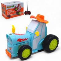 Трактор танцюючий на радіокеруванні Crazy Car, синій MIC 2101-A