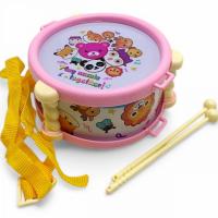 Барабан іграшковий, дитячий, 13 см (рожевий) MIC 368-20