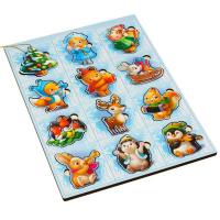 Сортер-вкладиш великий Новорічний 2 Ubee ПСФ016