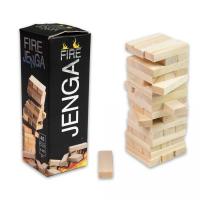 Настільна гра Fire Jenga, міні (48 брусків) Strateg 30848