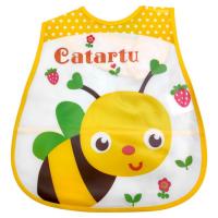 Нагрудник (слиявчик) клейончатий; 28 см, бджілка MIC C55969