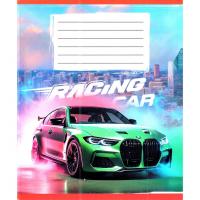 Зошит учнівський "Авто в диму" 036-580051L-3 у лінію, 36 аркушів (959057)