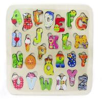 Дерев'яний пазл Англійський алфавіт MiC 172094