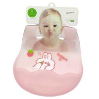 СИЛІКОНОВИЙ СЛИНЯВЧИК (РОЖЕВИЙ) ЗАЙЧИК Mega Zayka №0618