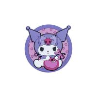 Бейдж на липучці Sanrio. Куромі, 7,5 см Kite HK24-3011-2
