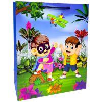 Пакет подарунковий, 32х26х12 см ДІТИ ПЕРСОНАЖІ (ВИД 1) MIC C69734