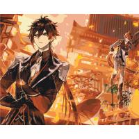 Картина по номерах Аніме. Геншин Імпакт Джонлі і Тарталья 40x50 см Origami LW3269