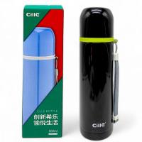 Термос 500 мл, нержавіюча сталь (чорний) MIC 500-BBG