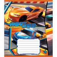 Зошит учнівський "Супертрак" 018-530353K-4 в клітинку, 18 аркушів