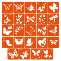 Набір трафаретів для біо-тату «B - метелики» b-simple_24_1