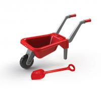 Дитяча іграшка "Тачка дитяча з лопатою Doloni" арт 01530/01/02  Червоний