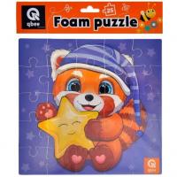 Пазли фомові, 25 ел Зоряний Єнотик qbee QB100-006