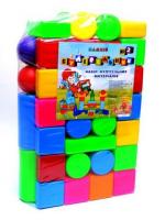 Конструктор кубики Будівельник № 2 (34 дет) Bamsic 095/2