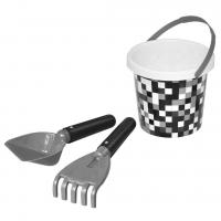 Пісочний набір Чорно-білий піксель (3 елем) TIGRES 39807