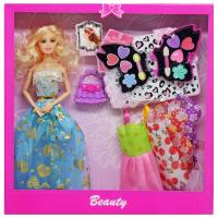 Ляльковий набір Beauty з косметикою (блакитний) MIC 035A-2