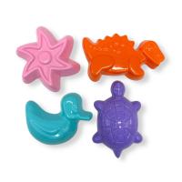 Набір формочок для піску 4 шт (ПАСТЕЛЬ) Wader 39070