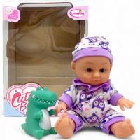 Пупс Cute Baby (висота - 16 cм) бузковий LUNABEBE HX623-5/7