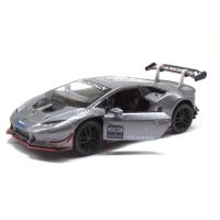 Машинка KINSMART Lamborghini Huracan Lp 620-2 (сіра) Kinsmart KT5389W