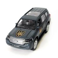 Машинка металева із серії Шеврони Героїв - Toyota Land Cruiser - Рубіж TechnoDrive KM6010