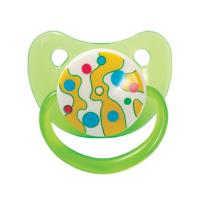 Пустушка з прикусом. До 6 міс (зелений) Lindo А 32/0-6