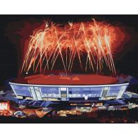 Картина по номерах Донбас Арена. Відкриття 40х50 см Linera LR-00102